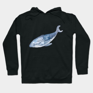 Watercolor Humpback Whale Hoodie